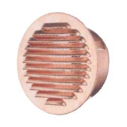 GRIGLIA AERAZIONE RAME C/RETE L140X140H - passaggio aria 40 cmq