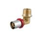 RACCORDO MULTIST GOMITO PRESSARE M 20XM3/4