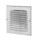 GRIGLIA AERAZ ALU APPLICARE C/RETE 140X140 - passaggio aria cmq 44
