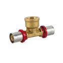 RACCORDO MULTIST T PRESSARE F 16XF1/2"X16