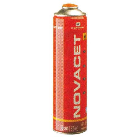 BOMBOLA GAS NOVACET A PERDERE KEMPER 600GR 580A
