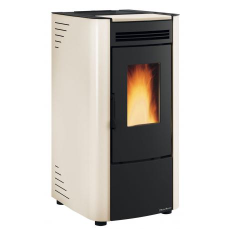EXTRAFLAME STUFA PELLET EFLAME KETTY 5.0 6.5KW BORDEAUX