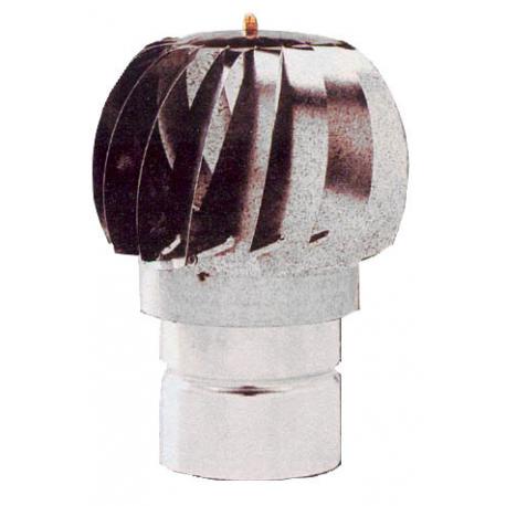 ASPIRATORE ROTANTE ACCIAIO ZINCATO 32X42 - base rettangolare