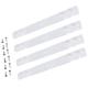STAFFE X SCOLAPIATTI C/VITI 27X3X4CM 4PZ