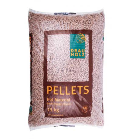 PELLET DRAUHOLZ FAGGIO 100% - sacco da 15 kg