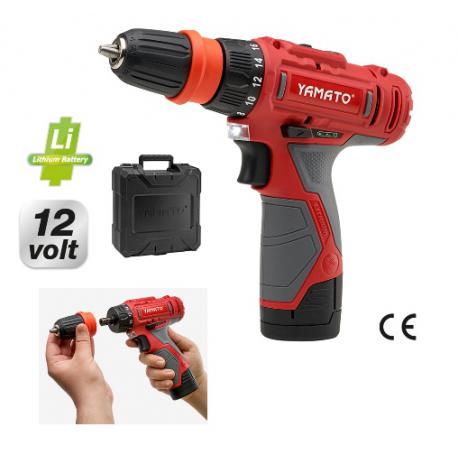 YAMATO TRAP AVV 2V/R D10 2.0AH 12V VALIGIA+ACC CDQ 12 LV