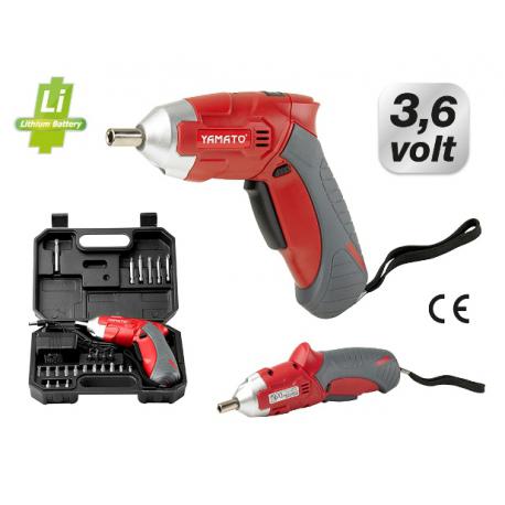 YAMATO AVVIT YAMATO 1/4 VALIGIA+24BITS 1X1.3AH 3.6V CS 36NK