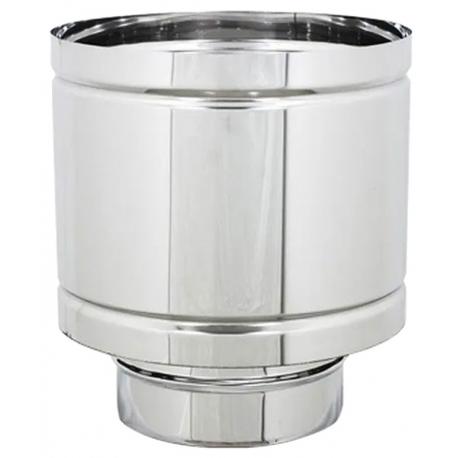 FUMAIOLO A BOTTE ANTIVENT INOX 304 D 13