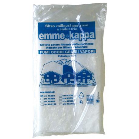 FILTRO BIANCO PER CAPPE H.CM.40