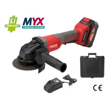 YAMATO SMERIGL ANG 1X4AH 115MM 20V YAMMYX