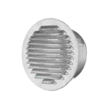 GRIGLIA AERAZ ALU INCASSO C/RETE D100 - passaggio aria cmq 39