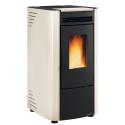 EXTRAFLAME STUFA PELLET EFLAME KETTY 5.0 6.5KW BORDEAUX