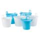 MASTELLO BASSO POLIT 3 MAN 50LT 50X40CM BIA