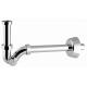SIFONE S ABS CROMATO C/GHIERA OTTONE 1.1/4X32