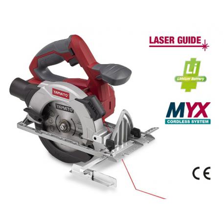 YAMATO SEGA CIRCOLARE 150MM 20V YAMMYX NUDO CCS 20 L