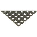 ZERBINO GOMMA FORATO 40X 60CMX22MM