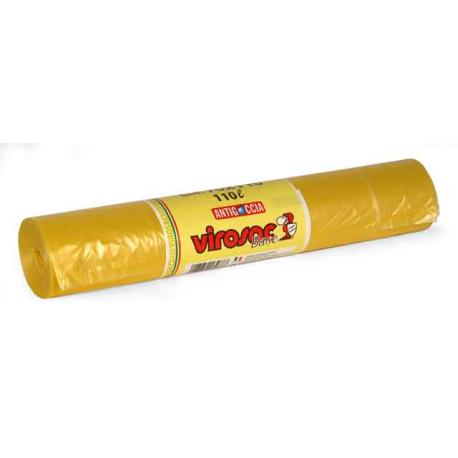 SACCHI RIFIUTI CONDOMINIO GIALLO 70X110 10PZ 132887