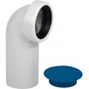 CURVA WC PLASTICA C/PROL BIA HTSB D90 90&deg;