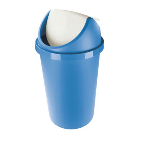 TONTARELLI PATTUMIERA BASCULANTE SWING AZZURRA 45LT