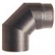 SMALBO GOMITO PORCELLAN.90° MM 1 NERO OPACO D15