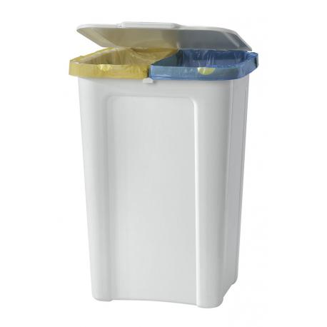 TONTARELLI PATTUMIERA COVER LINE BIANCA 44LT