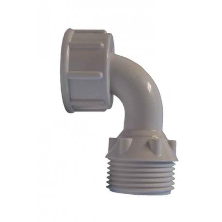 PIPA TUBO CARICO LAVATRICE C/GHIERA 3/4MX3/4F