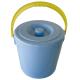 PATTUMIERA PLASTICA C/COPERCHIO LT.15