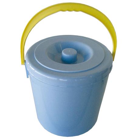 PATTUMIERA PLASTICA C/COPERCHIO LT.15