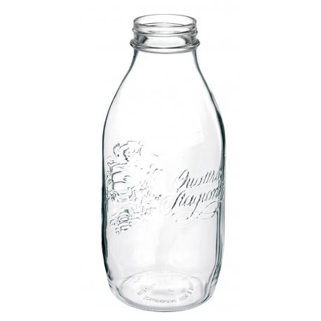 BOTTIGLIA VETRO 4STAG S/CAPS 56 1L ===