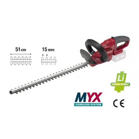 YAMATO TAGLIASIEPI 51CM-15MM 20V YAMMYX NUDO CGHT 20 L