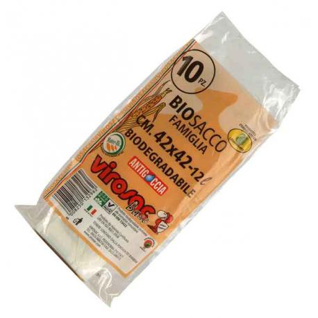SACCHI RIFIUTI BIODEGRADAB UMIDO 42X 42 10PZ 132962
