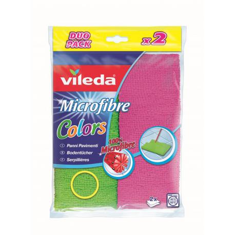 PANNO PAVIMENTI MICROFIBRA COLORS VILEDA 2PZ