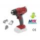 YAMATO PISTOLA TERMICA C/LUCE 200L/M 550GC 20V NUDA CHG 20 L