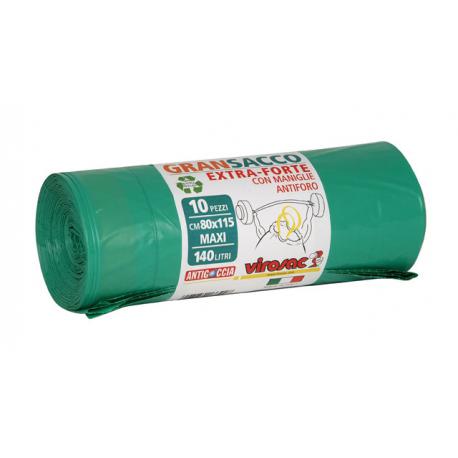 SACCHI RIFIUTI GIARDINO VERDE 80X115 10PZ 133228