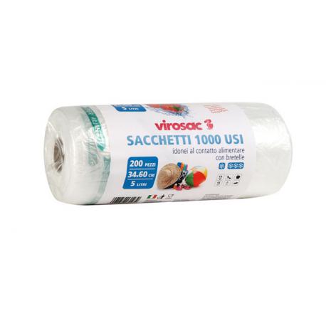 SACCHETTO BRETEL ALIMENTI MULTI 34X60CM 200PZ