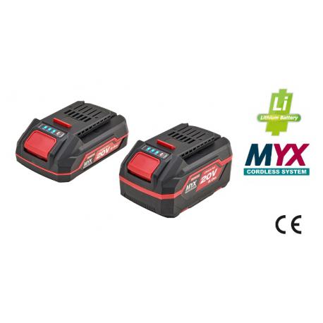 YAMATO BATTERIA LITIO 2.0AH 20V YAMMYX 2Ah