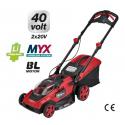 YAMATO RASAERBA 500MQ 40CM 6PO 40L 2X20V YAMMYX NUDO GGLM 40 BL N