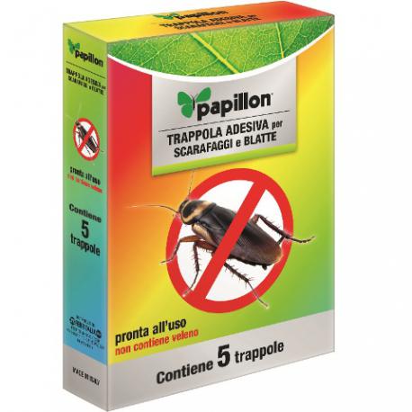 PAPILLON TRAPPOLA BLATTE ADEVIVA (5 CARTONCINI)