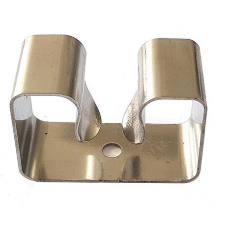 APPENDISCOPE ADESIVO INOX 1GANCIO