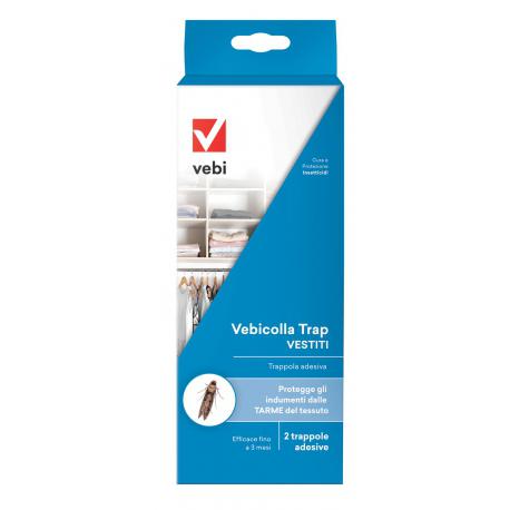TRAPPOLA VESTITI ADESIVA VEBICOLLA 2PZ