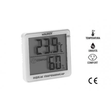 MAURER TERMOMETRO DIGITALE ABS MAURER 63X63X12MM