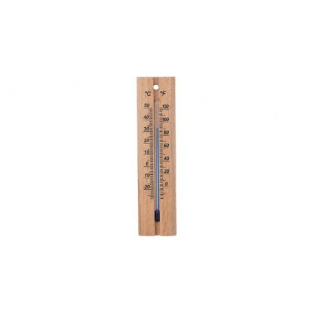 MAURER TERMOMETRO PARETE LEGNO MAURER 146X35MM