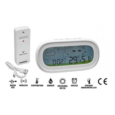 MAURER STAZIONE METEO DIGITALE C/BAROMETRO MAURER