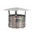 FUMAIOLO A CAPPELLO FISSO INOX D.14