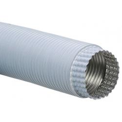 TUBO ALU FLESSIBILE ESTENSIB MF BIANCO D120