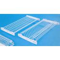 GRIGLIE SCOLAPIATTI C/STAFFA BIANCO 76CM 2PZ