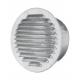 GRIGLIA AERAZ ALU INCASSO C/RETE D120 - passaggio aria cmq 43