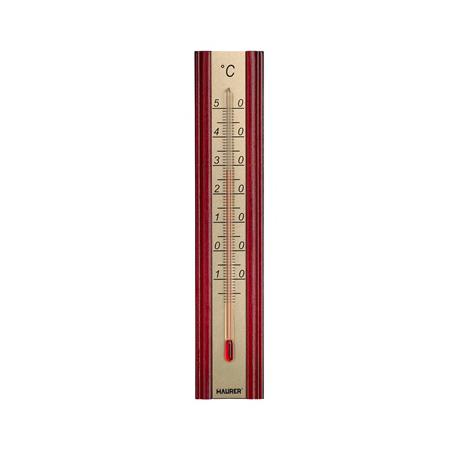 MAURER TERMOMETRO PARETE LEGNO MAURER 200X54MM