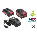 YAMATO CARICAB UNIV +2BAT 2+4AH 20V YAMMYX