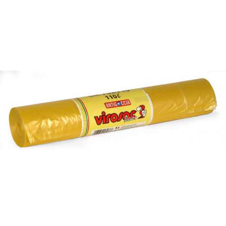 SACCHI RIFIUTI CONDOMINIO GIALLO 70X110 10PZ 132887